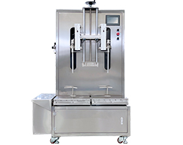 新上市雙頭稱(chēng)重灌裝機運行視頻，工廠(chǎng)實(shí)拍！